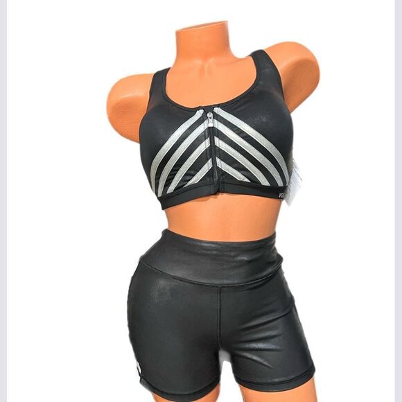 Victoria’s Secret Vxs Shine Set Knockout Maximum Support bra & Hot Short 36D / L - Picture 5 of 9